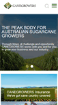 Mobile Screenshot of canegrowers.com.au
